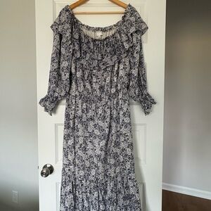 Floral Off-Shoulder Dress by Witchery Easter Outfit Size 16